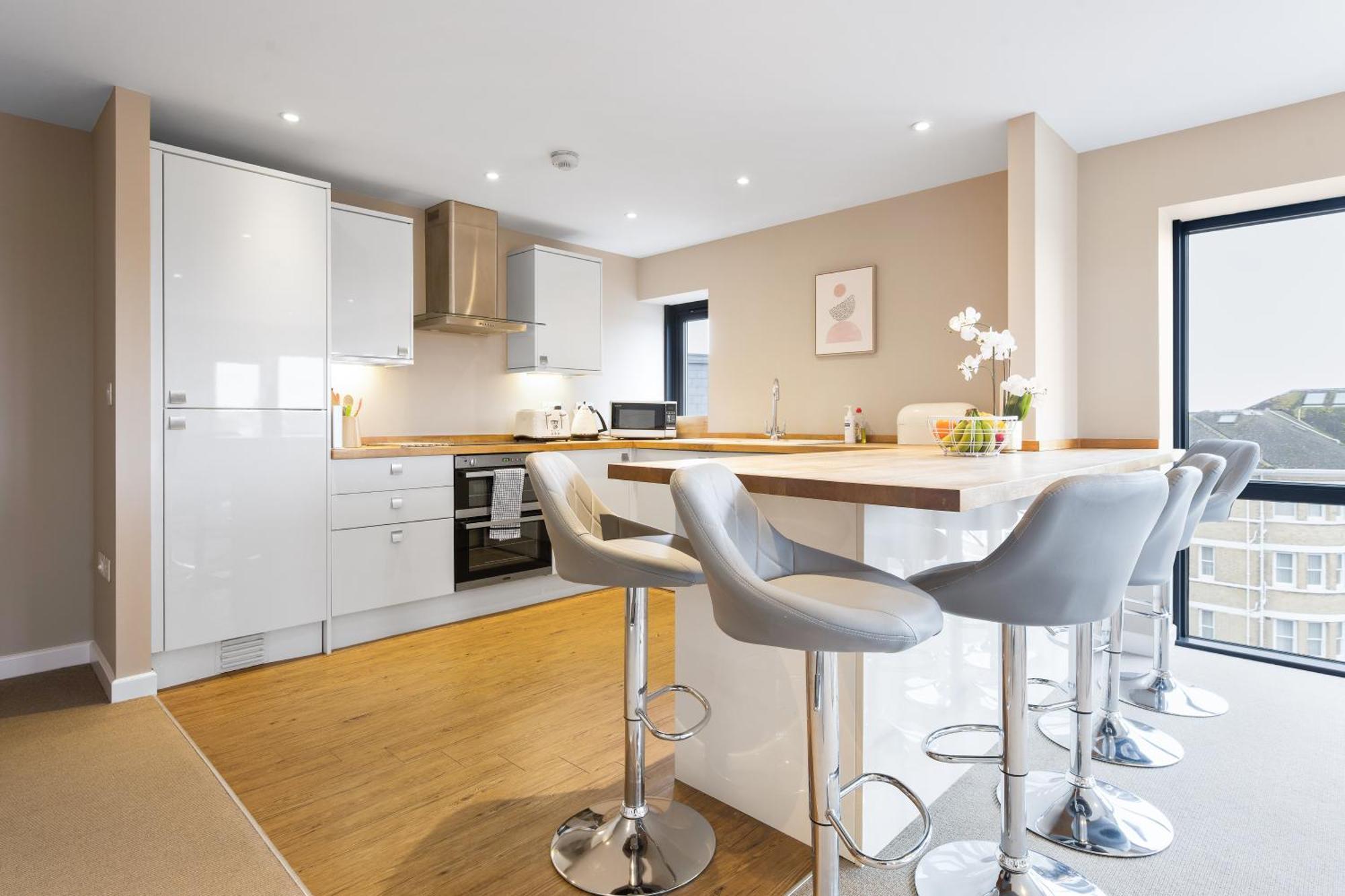 Apartamento Westcliff Penthouse With Sea Views And Balcony Bournemouth Exterior foto